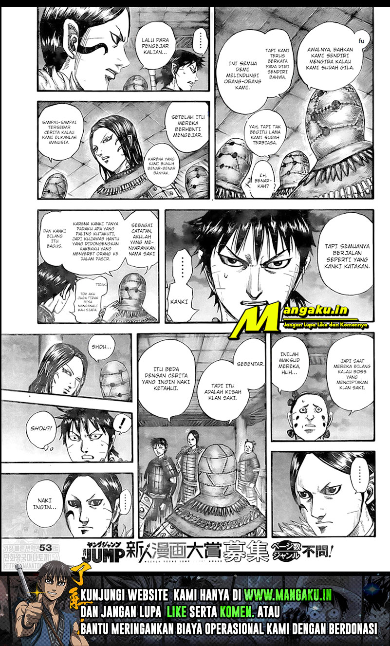 Kingdom Chapter 734 - halaman 20