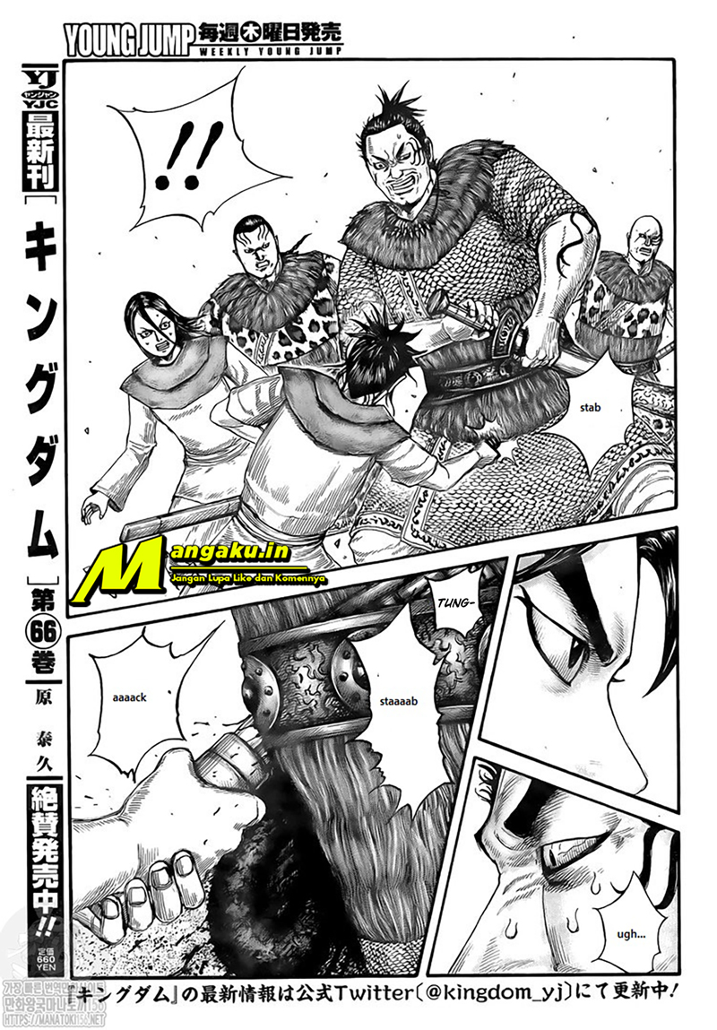 Kingdom Chapter 734 - halaman 4
