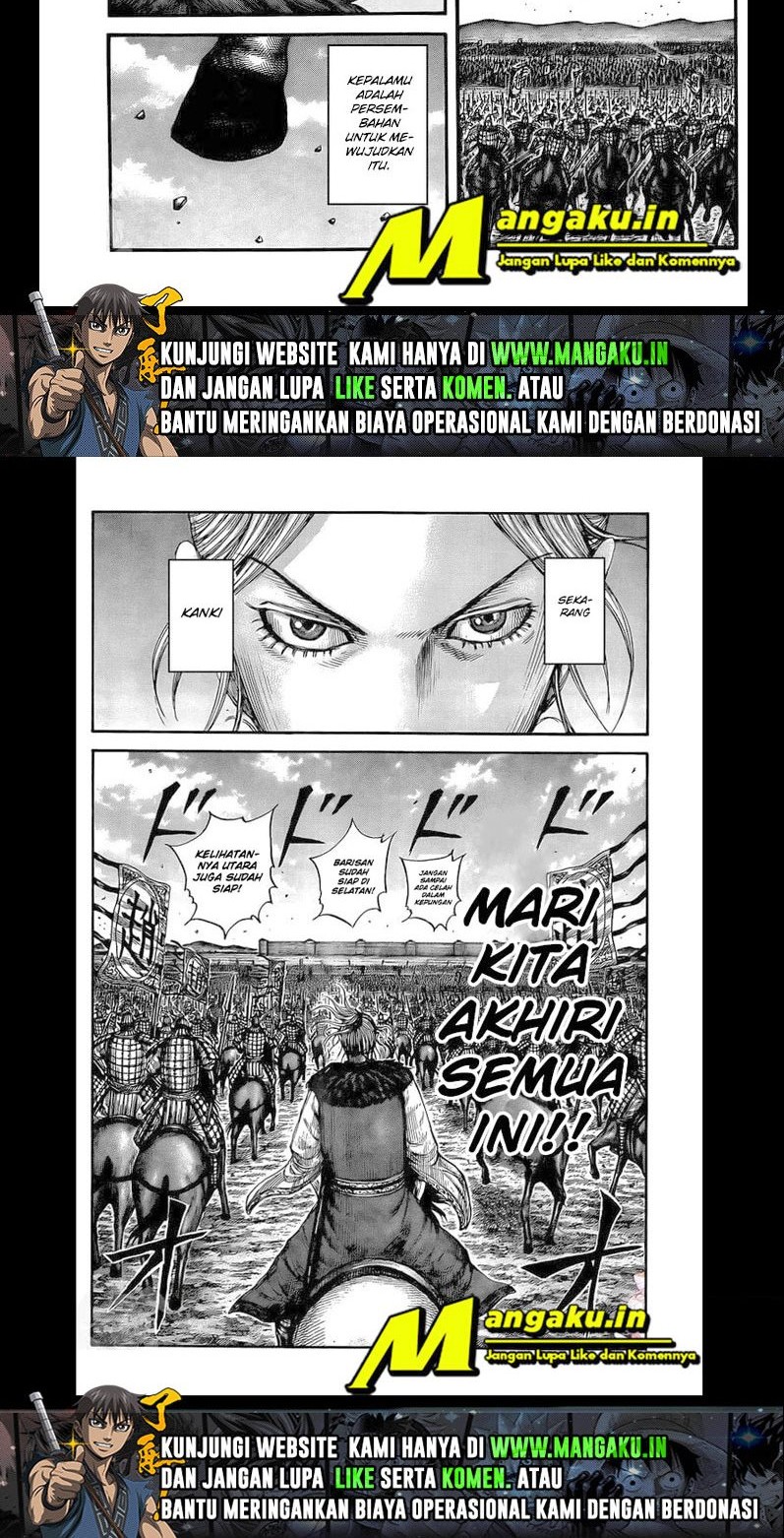 Kingdom Chapter 738 - halaman 10