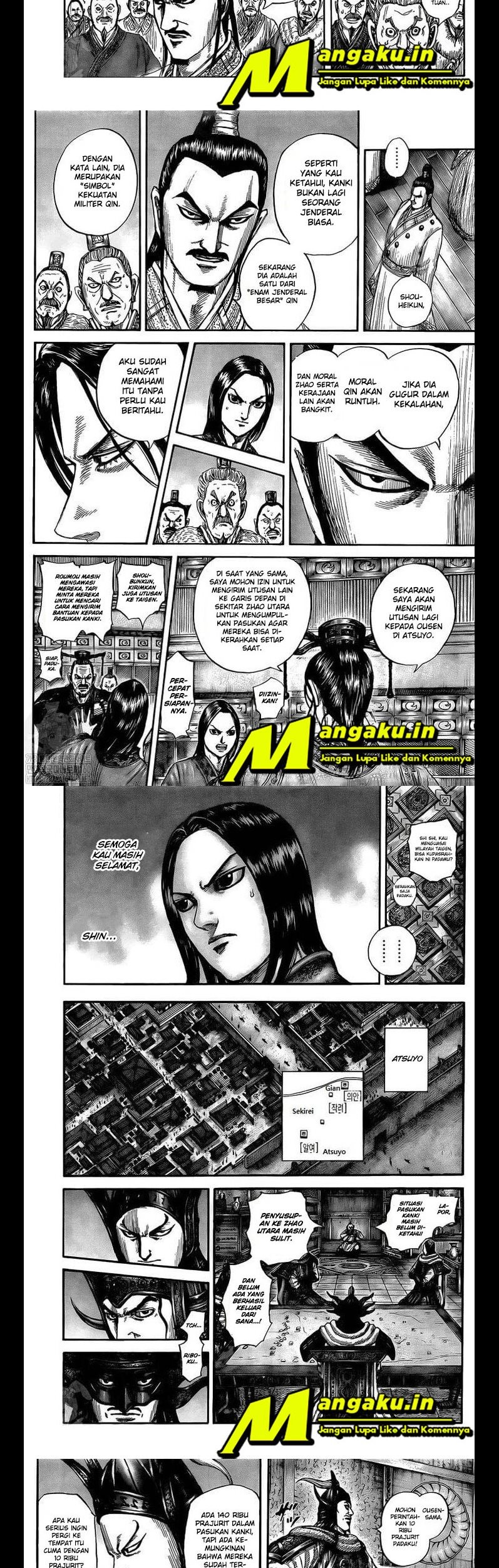 Kingdom Chapter 738 - halaman 5