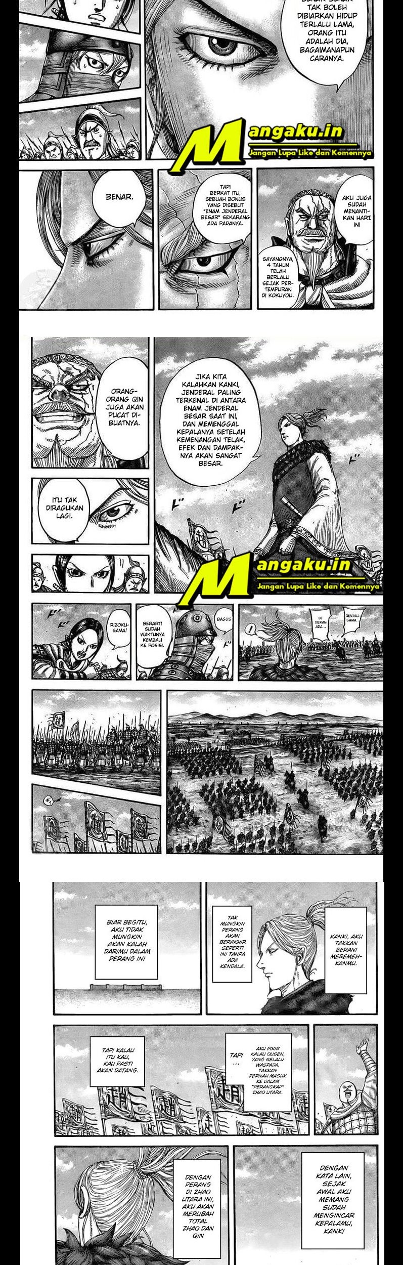 Kingdom Chapter 738 - halaman 9