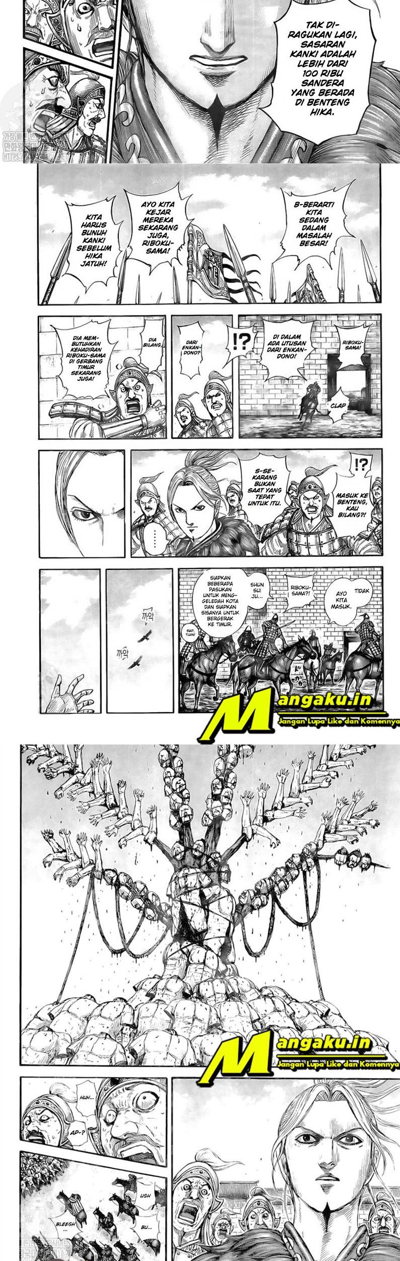 Kingdom Chapter 739 - halaman 9