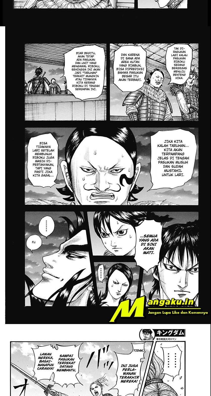 Kingdom Chapter 741 - halaman 9