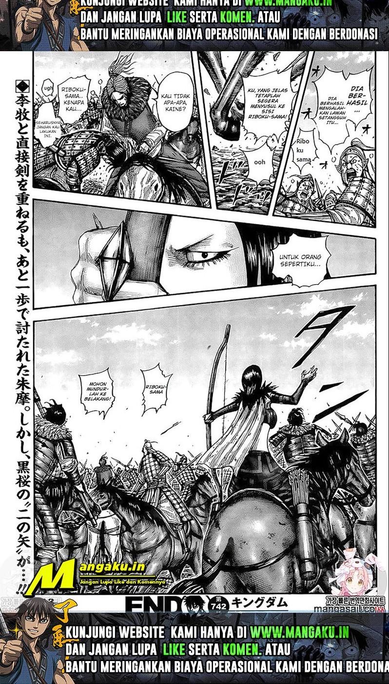 Kingdom Chapter 742 - halaman 12