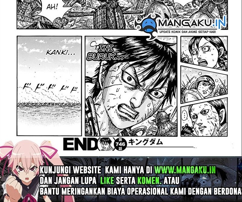 Kingdom Chapter 746 - halaman 13