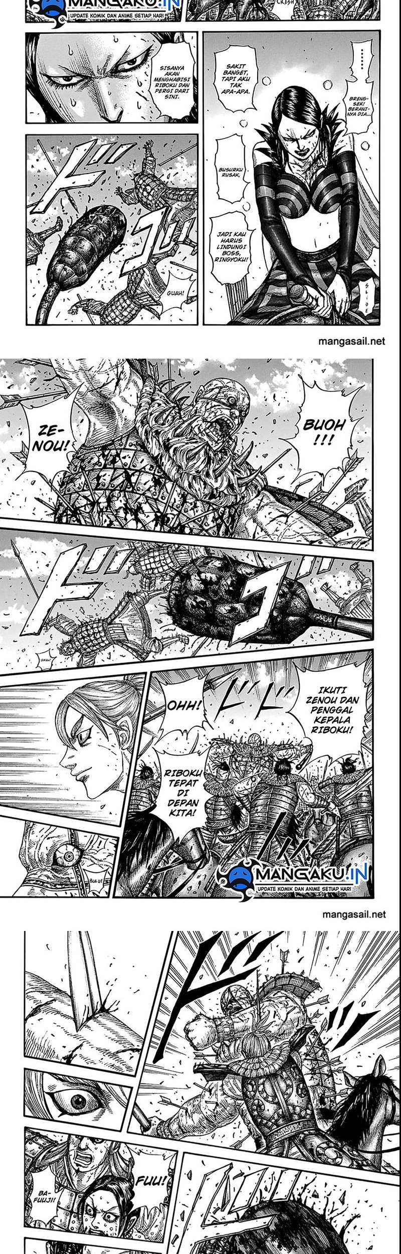 Kingdom Chapter 746 - halaman 5