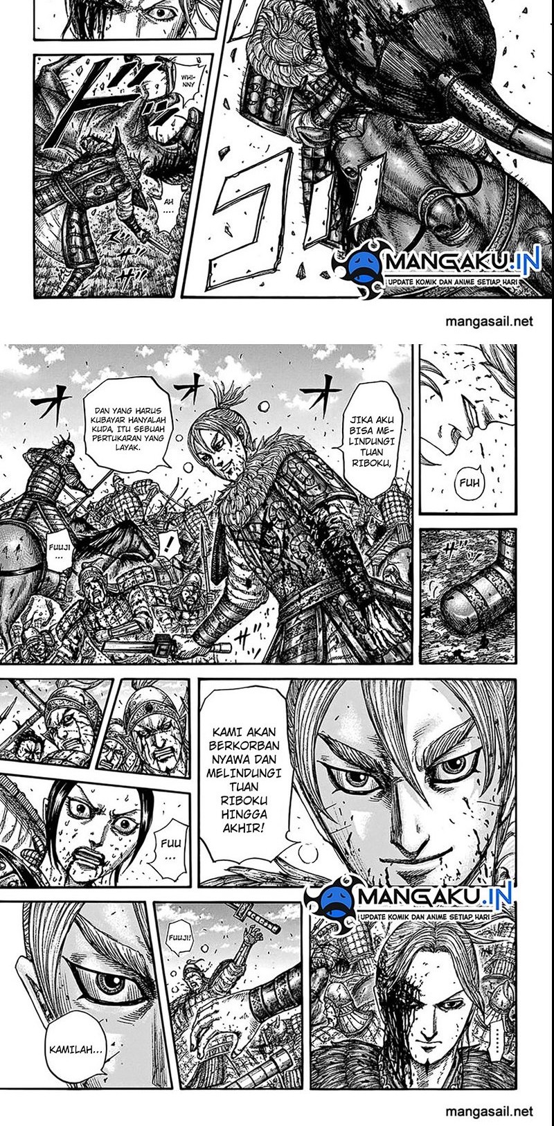 Kingdom Chapter 746 - halaman 6