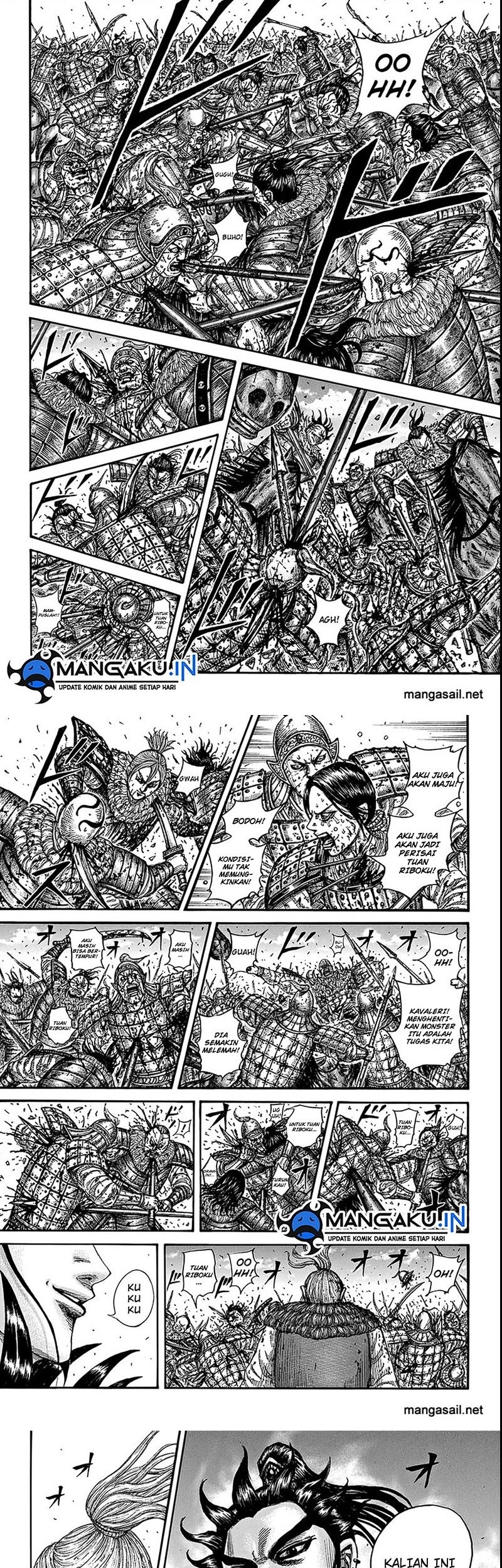 Kingdom Chapter 746 - halaman 8