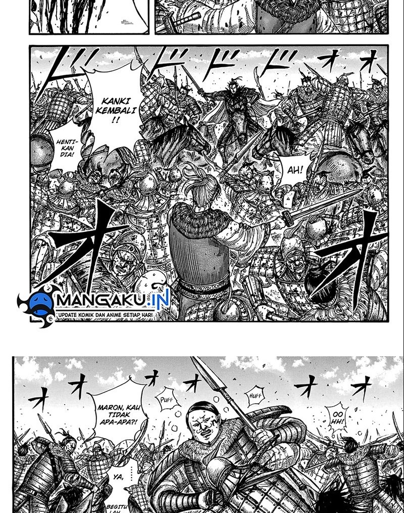 Kingdom Chapter 747 - halaman 4