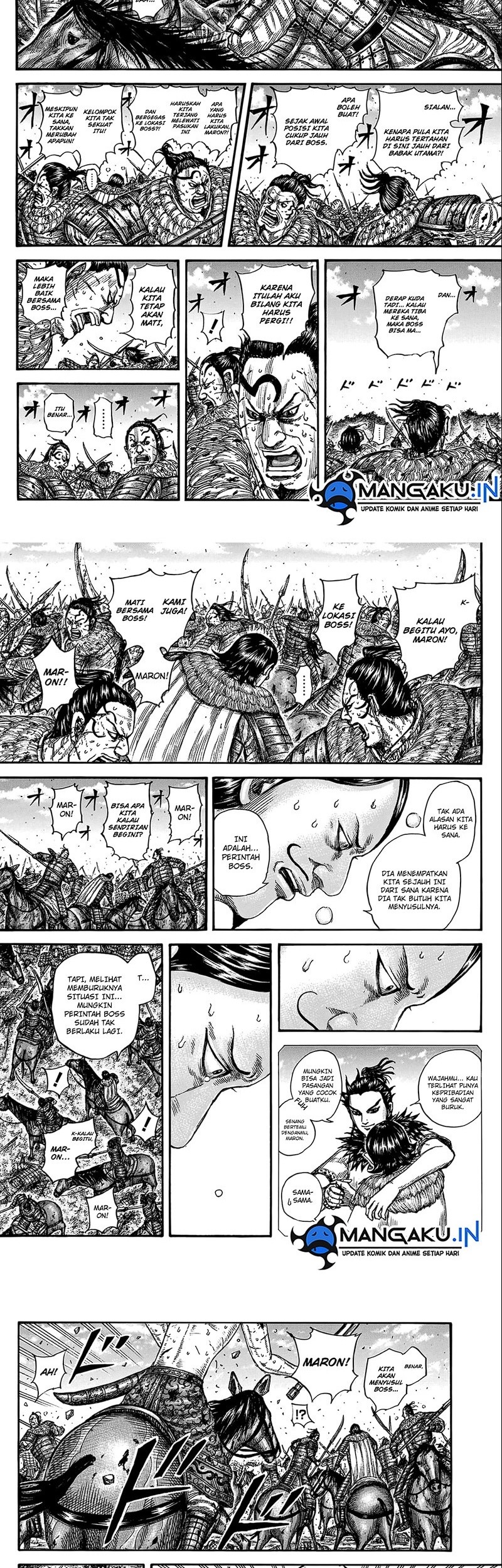 Kingdom Chapter 747 - halaman 5