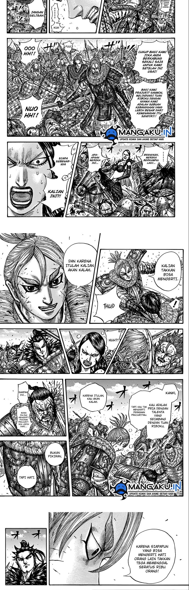 Kingdom Chapter 747 - halaman 9