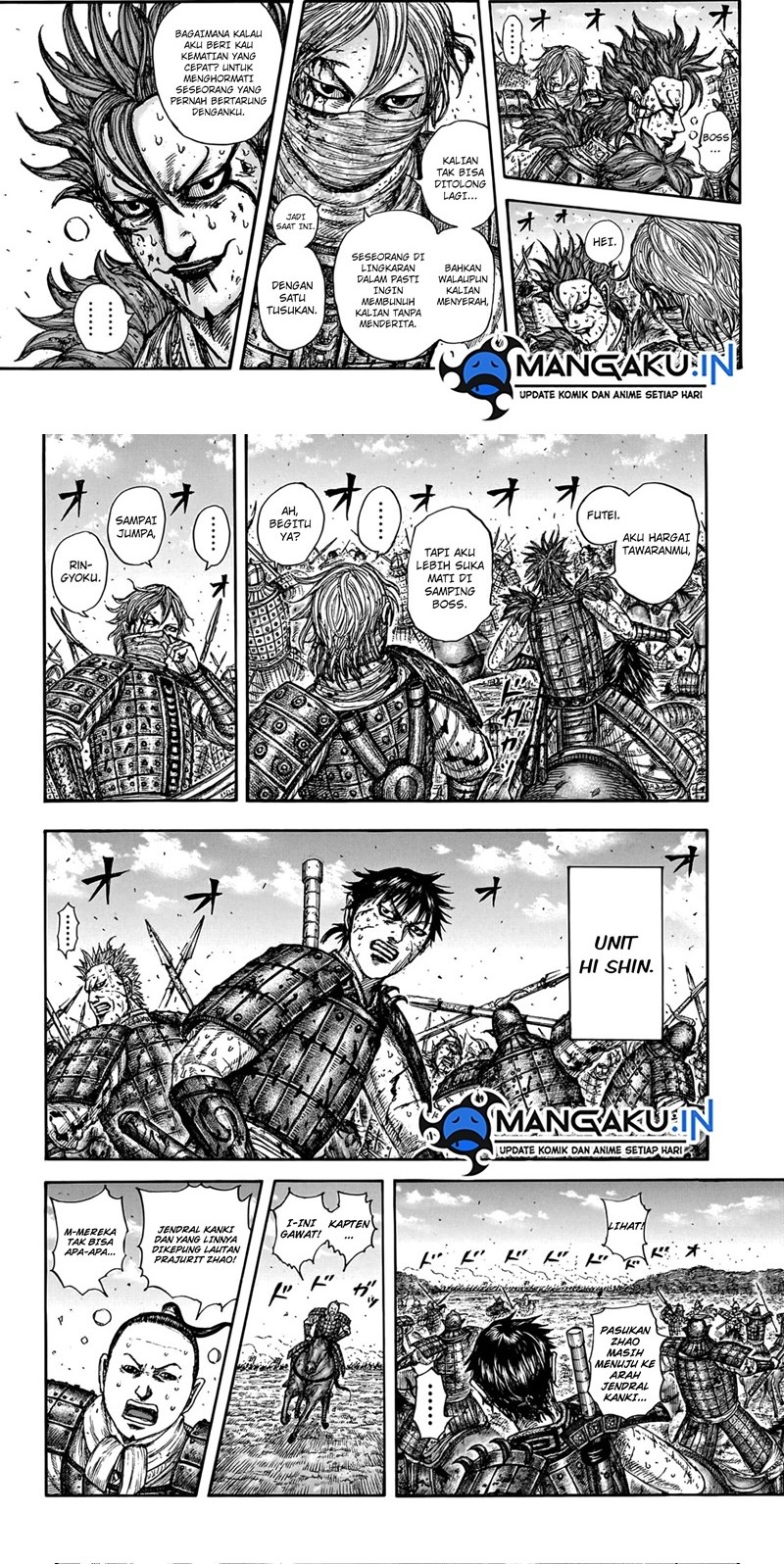 Kingdom Chapter 748 - halaman 6