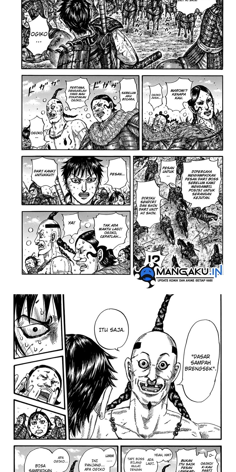 Kingdom Chapter 748 - halaman 8