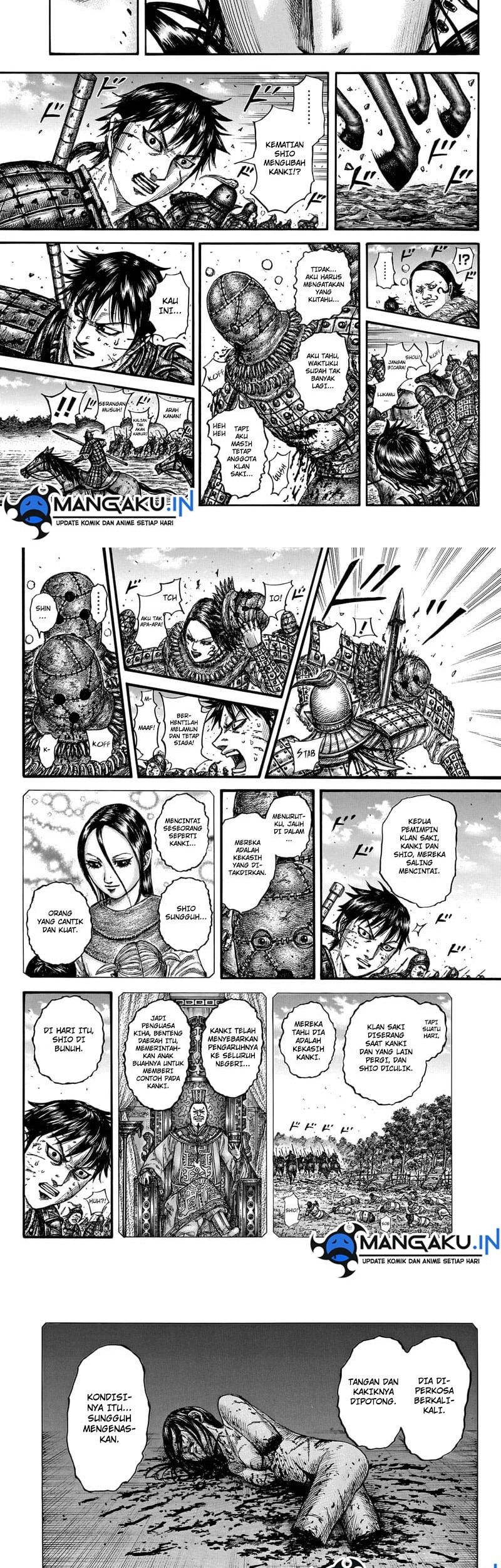 Kingdom Chapter 750 - halaman 5