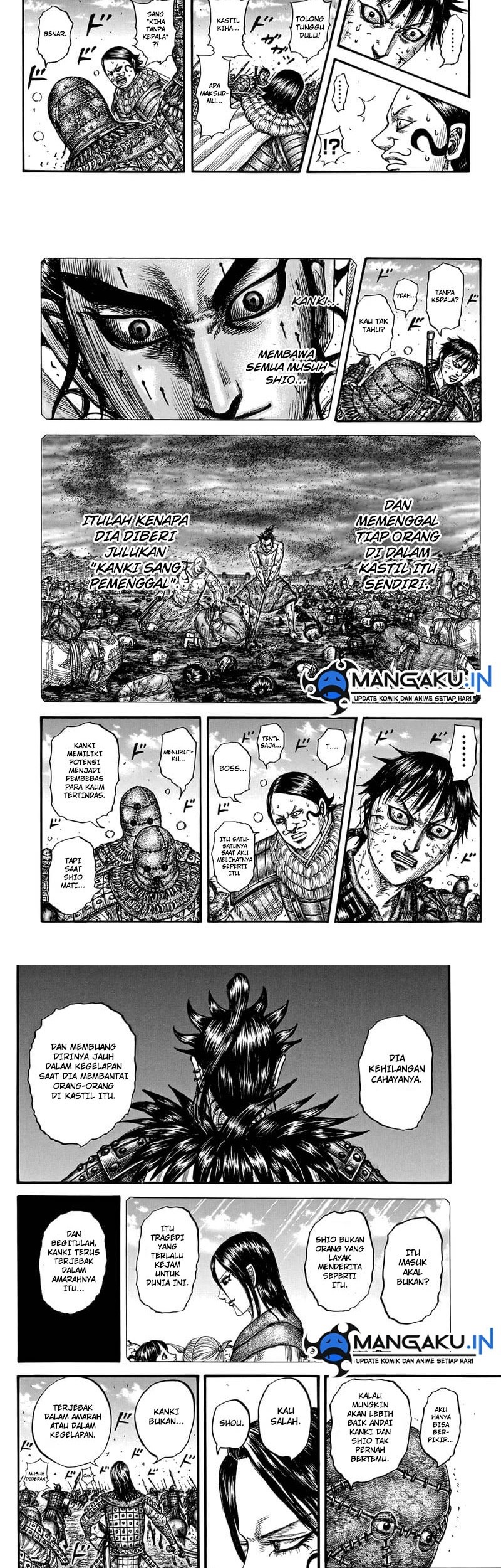 Kingdom Chapter 750 - halaman 7