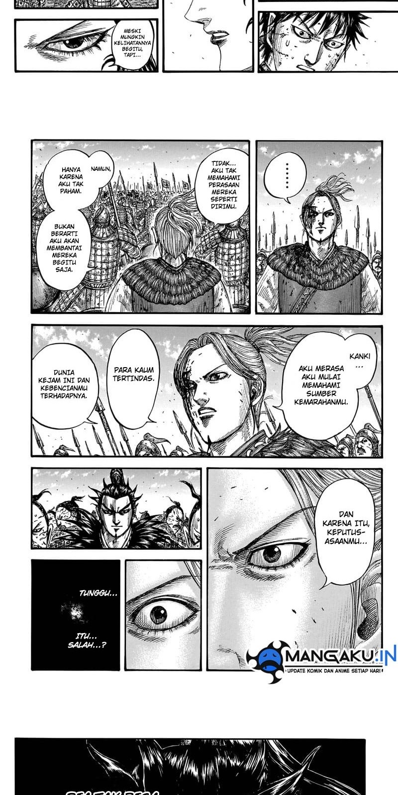 Kingdom Chapter 750 - halaman 8