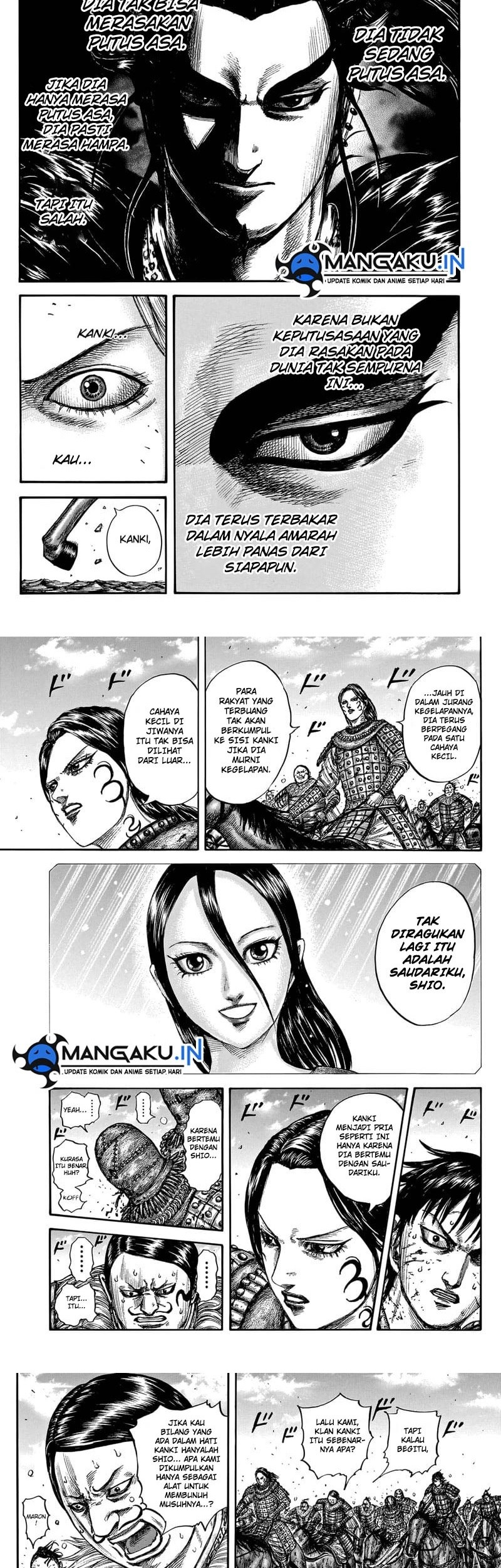 Kingdom Chapter 750 - halaman 9