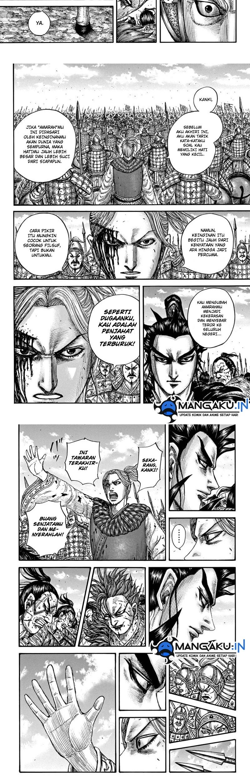 Kingdom Chapter 751 - halaman 3