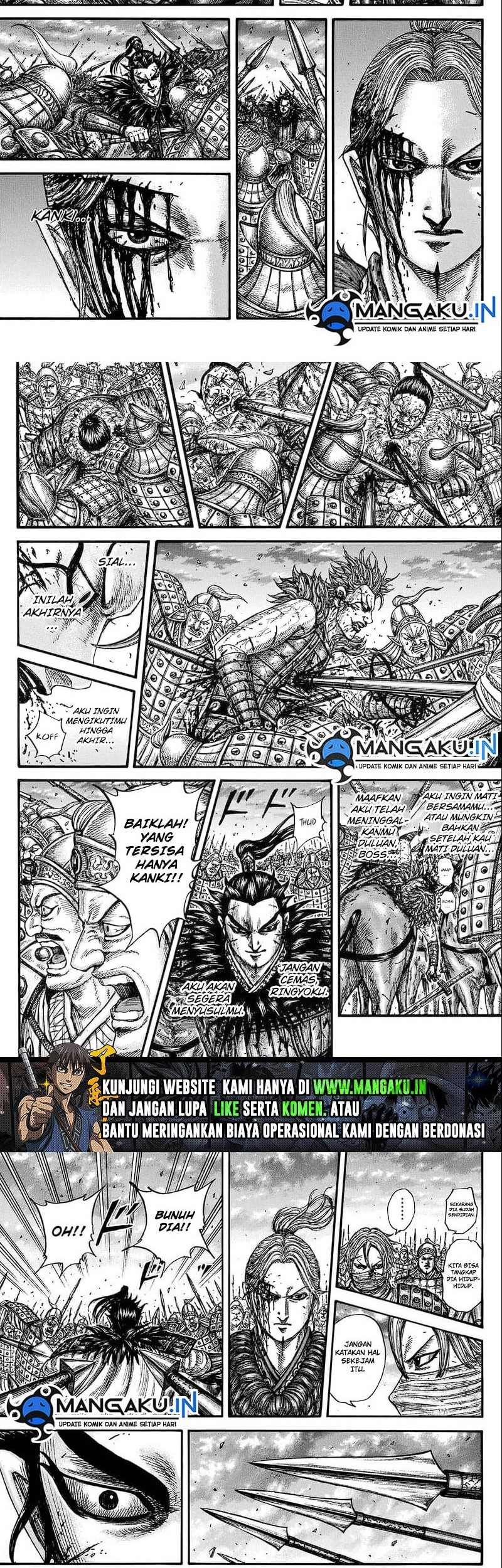 Kingdom Chapter 752 - halaman 13