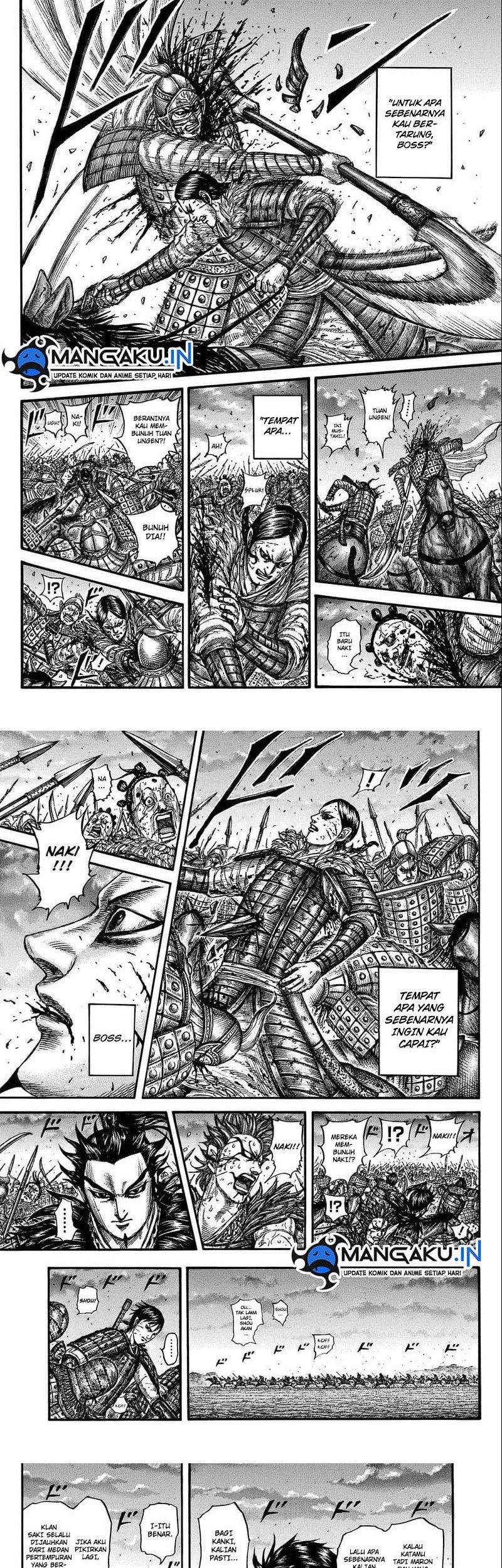Kingdom Chapter 752 - halaman 3