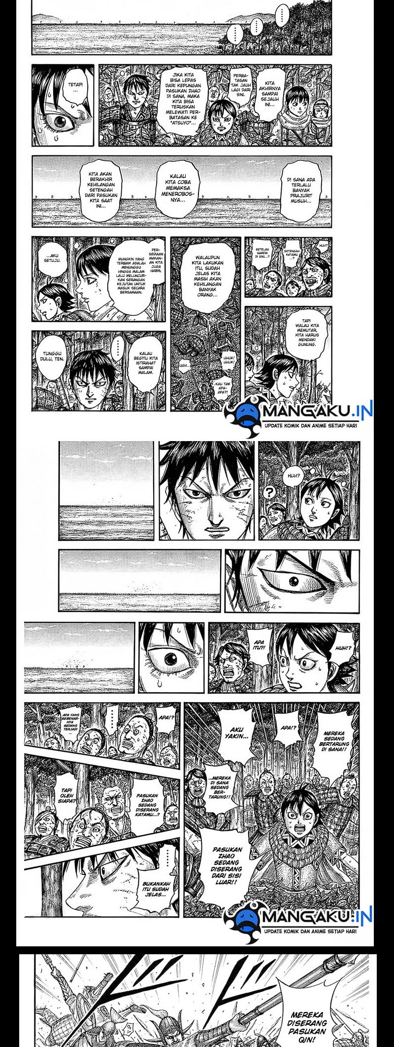 Kingdom Chapter 754 - halaman 9
