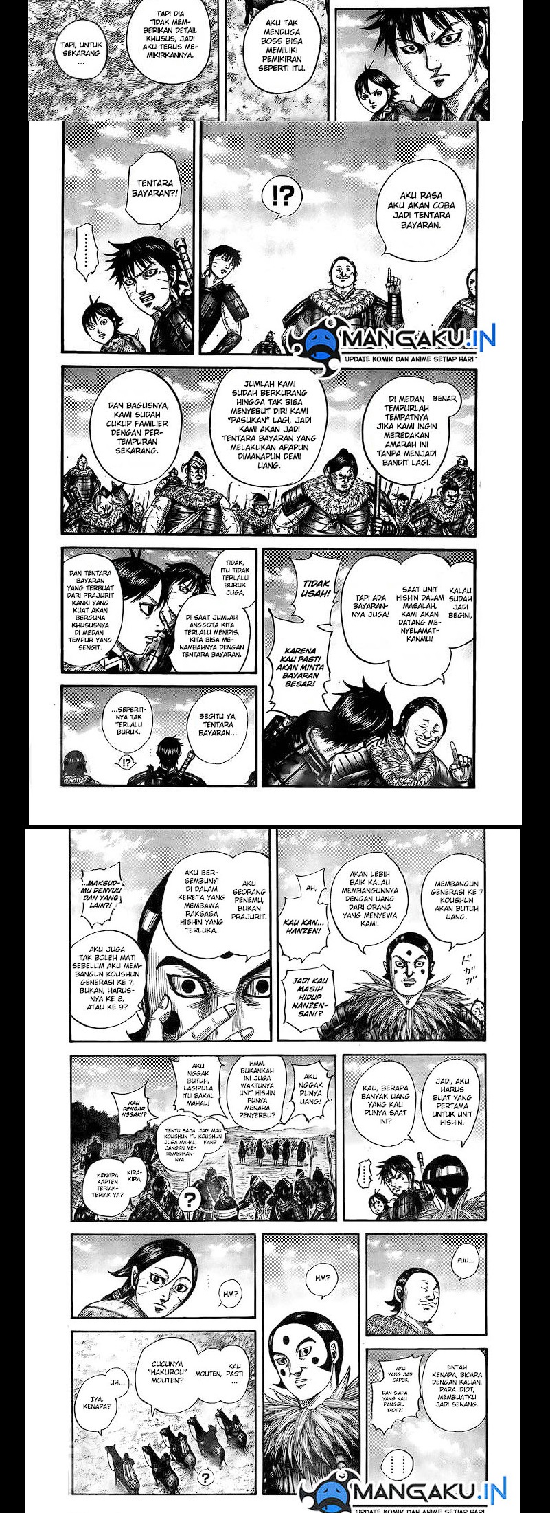 Kingdom Chapter 755 - halaman 6