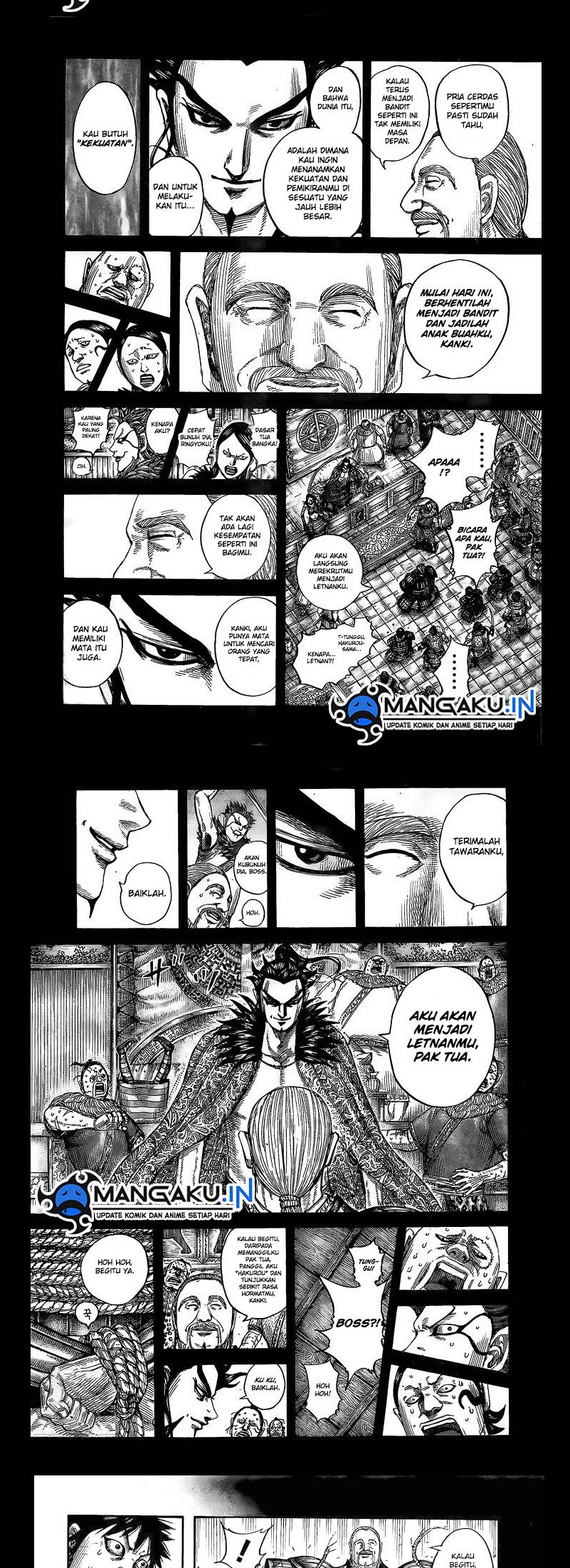 Kingdom Chapter 755 - halaman 8