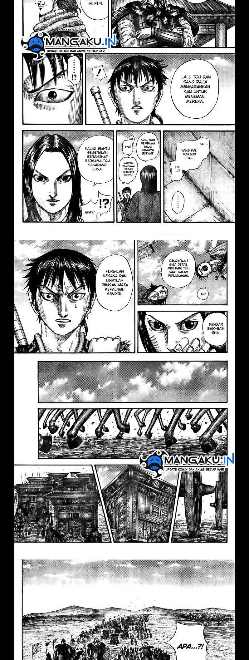 Kingdom Chapter 756 - halaman 7