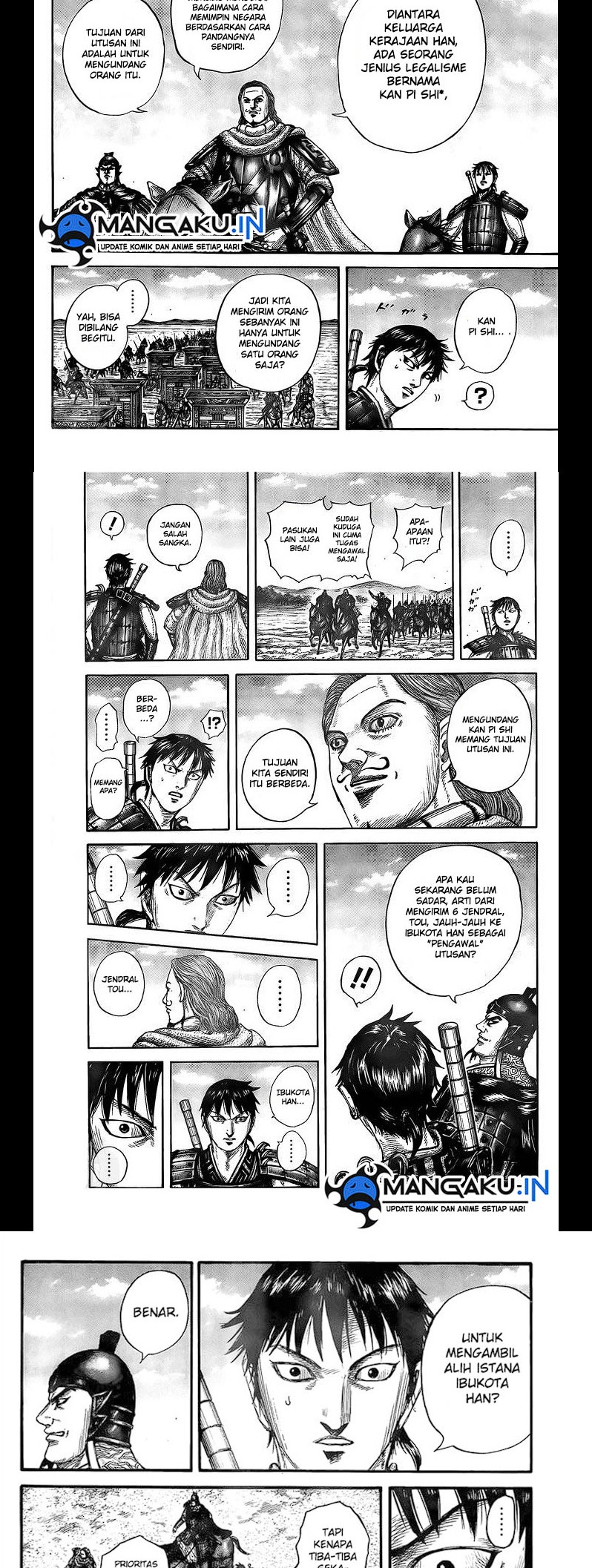 Kingdom Chapter 756 - halaman 9