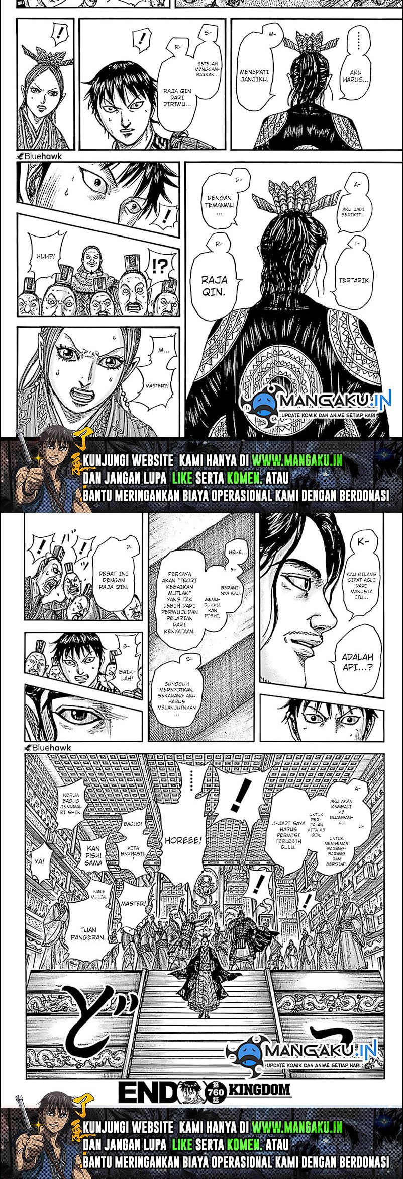 Kingdom Chapter 760 - halaman 10