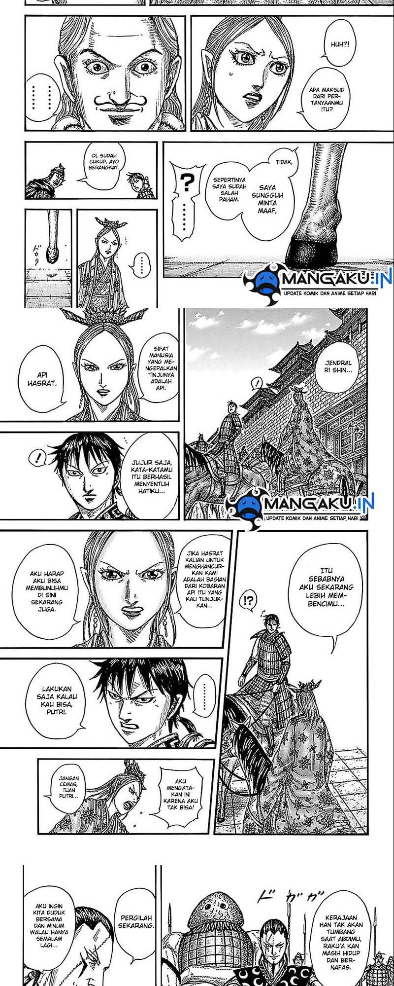 Kingdom Chapter 761 - halaman 4