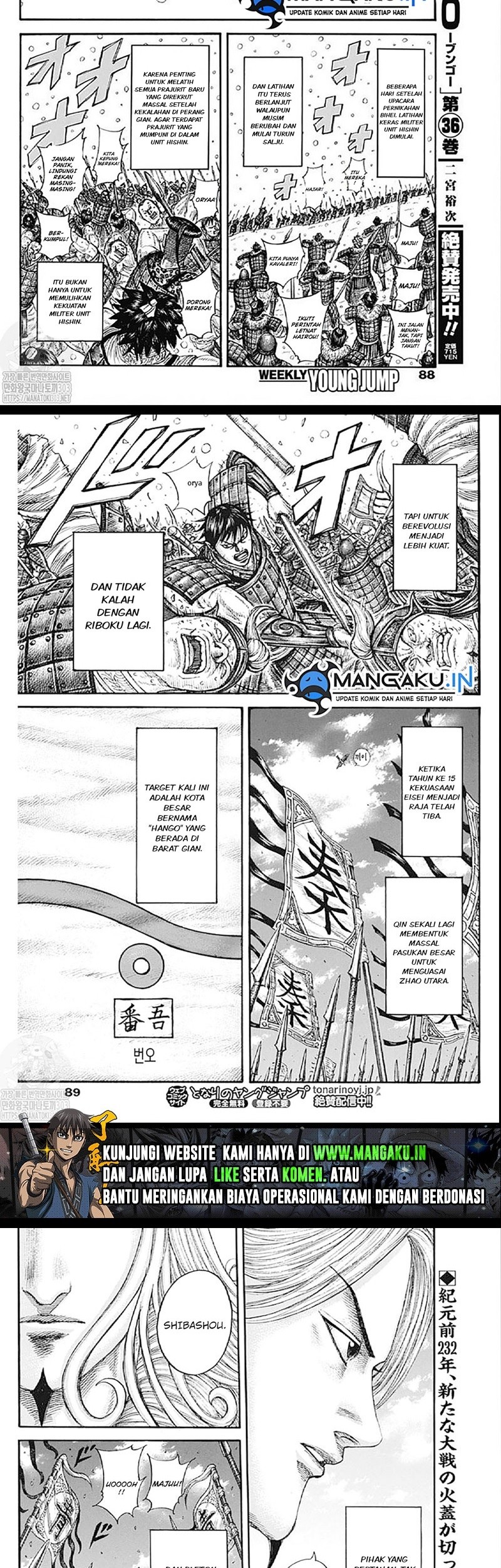 Kingdom Chapter 768 - halaman 11