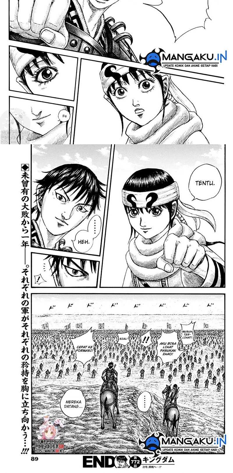 Kingdom Chapter 772 - halaman 11