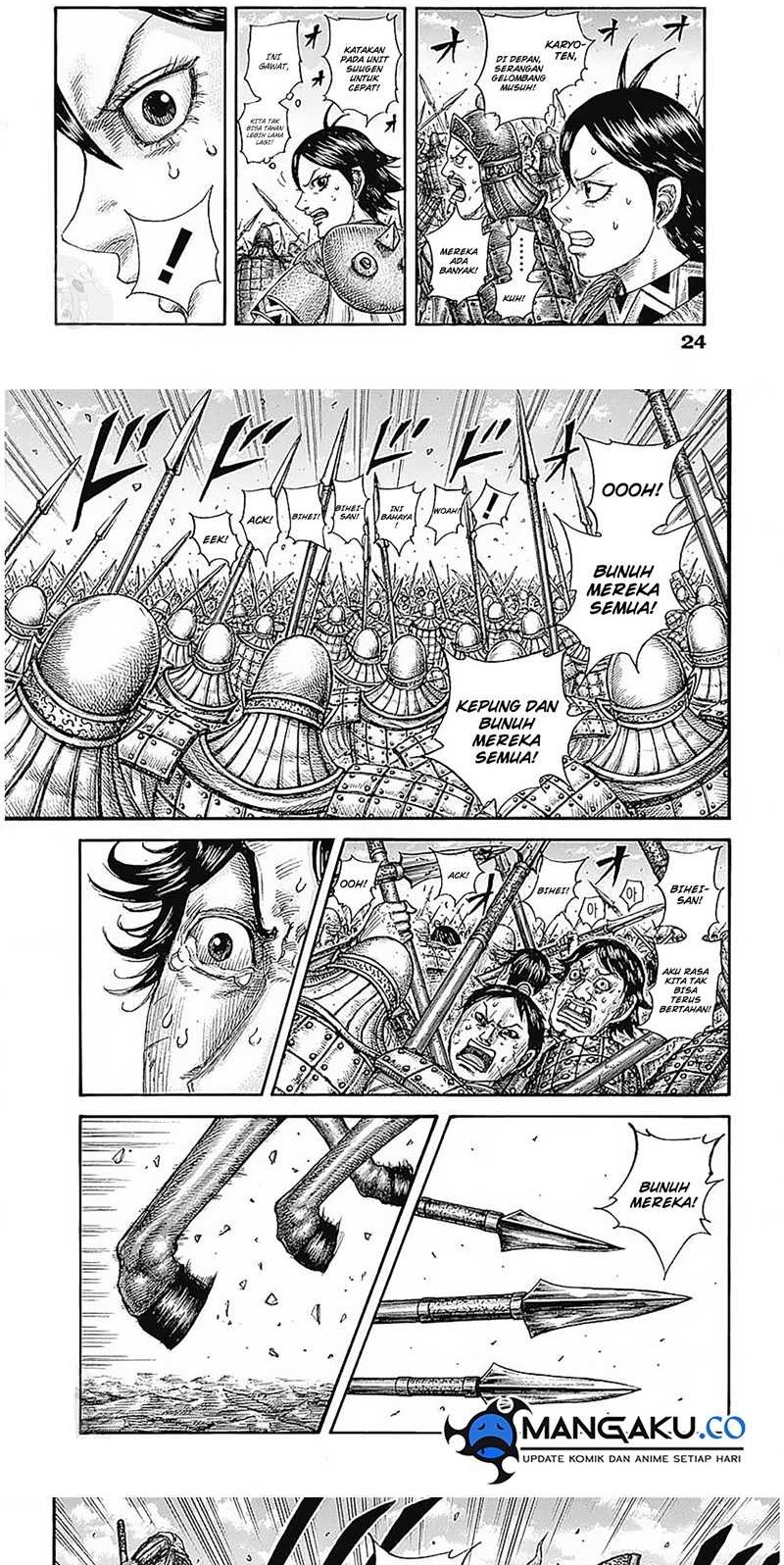 Kingdom Chapter 778 - halaman 2