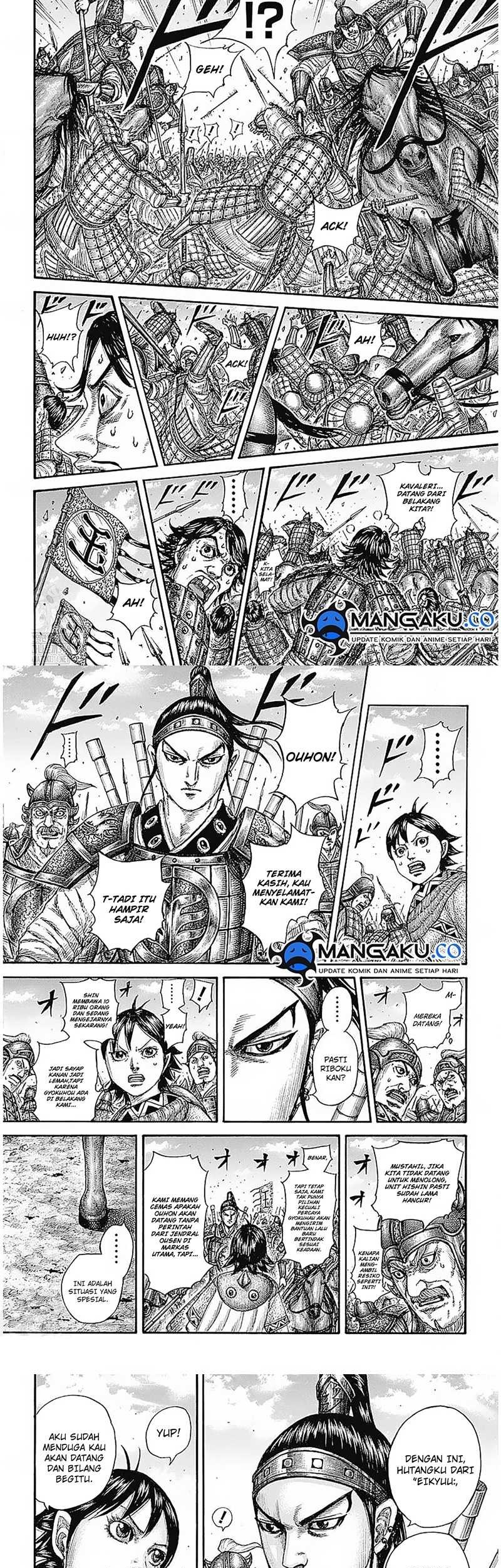Kingdom Chapter 778 - halaman 3