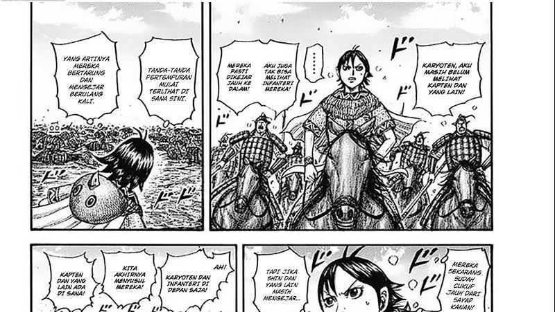 Kingdom Chapter 779 - halaman 18
