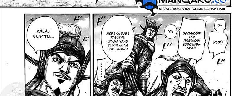 Kingdom Chapter 780 - halaman 19