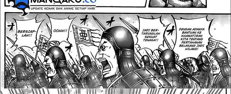 Kingdom Chapter 780 - halaman 23