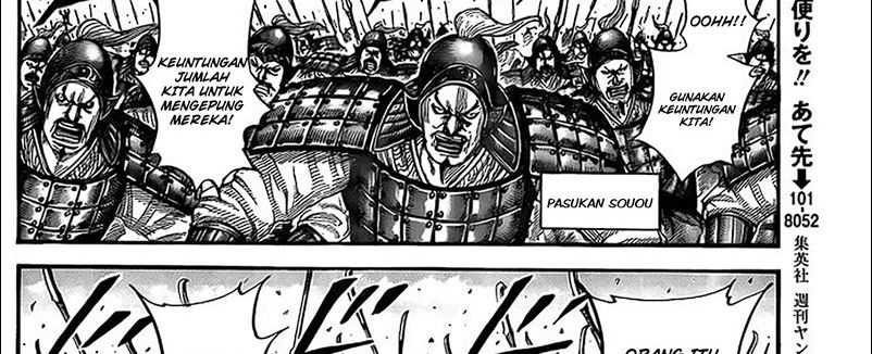 Kingdom Chapter 780 - halaman 36