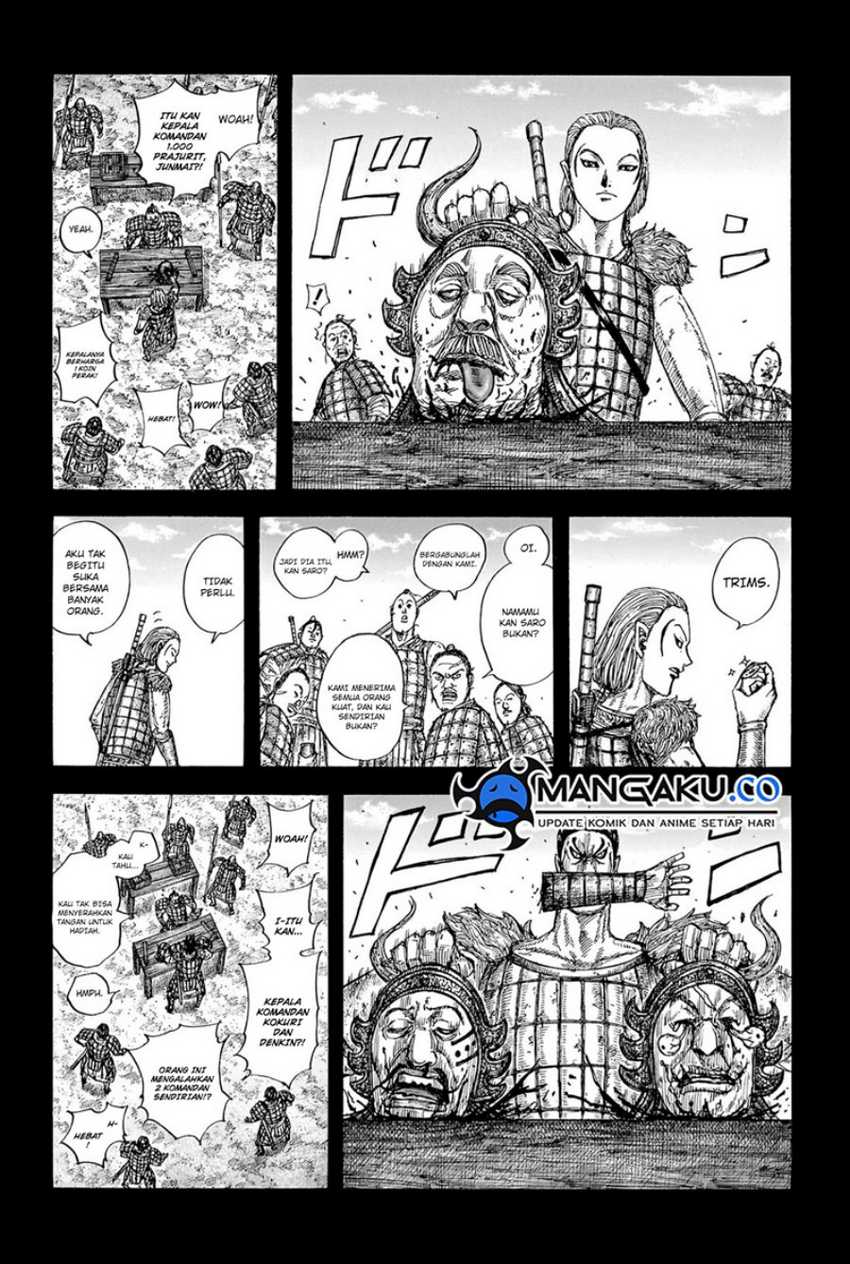 Kingdom Chapter 787 - halaman 3