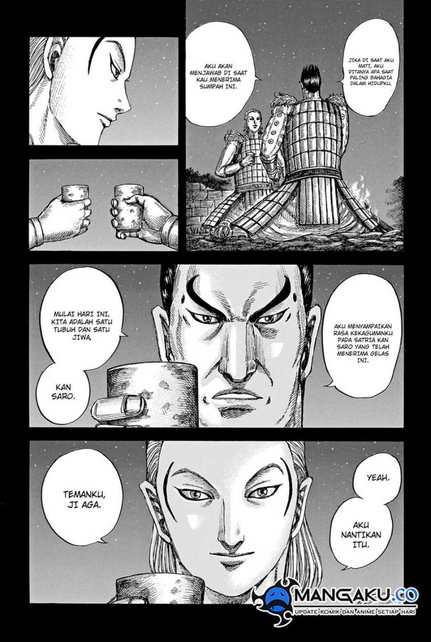 Kingdom Chapter 787 - halaman 8