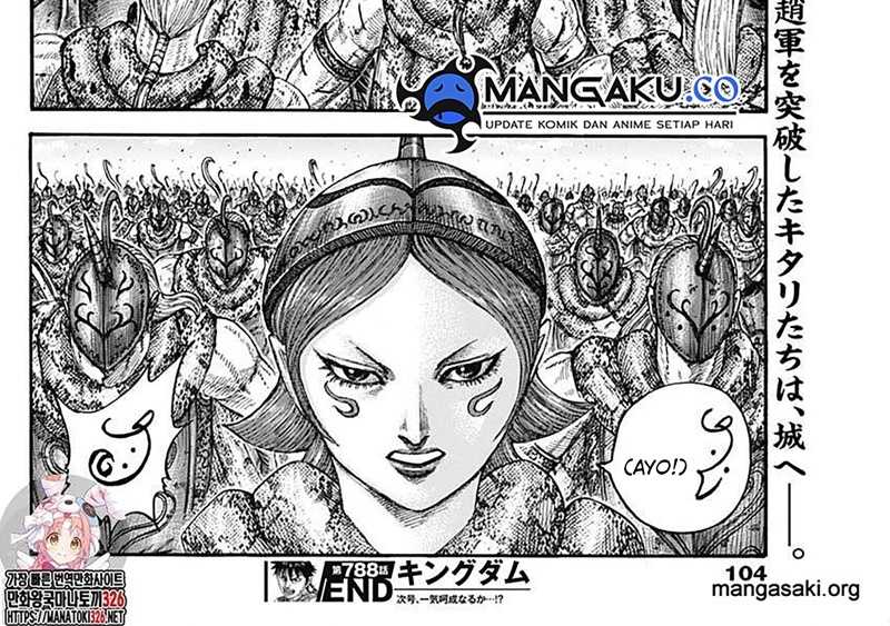 Kingdom Chapter 788 - halaman 11