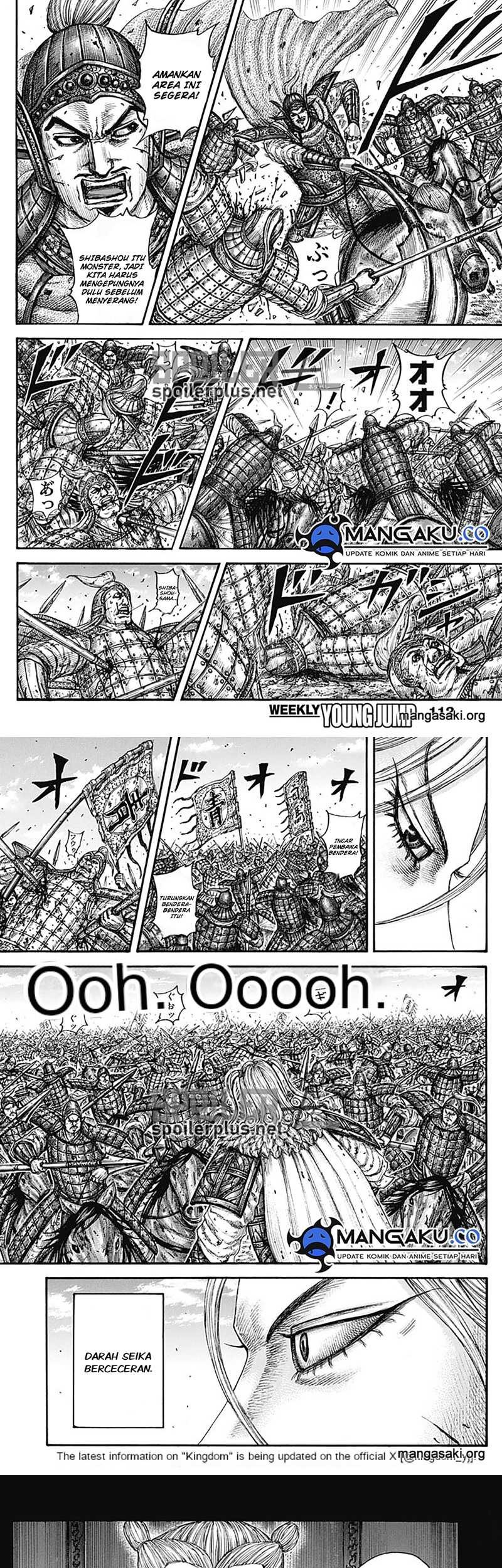 Kingdom Chapter 790 - halaman 3