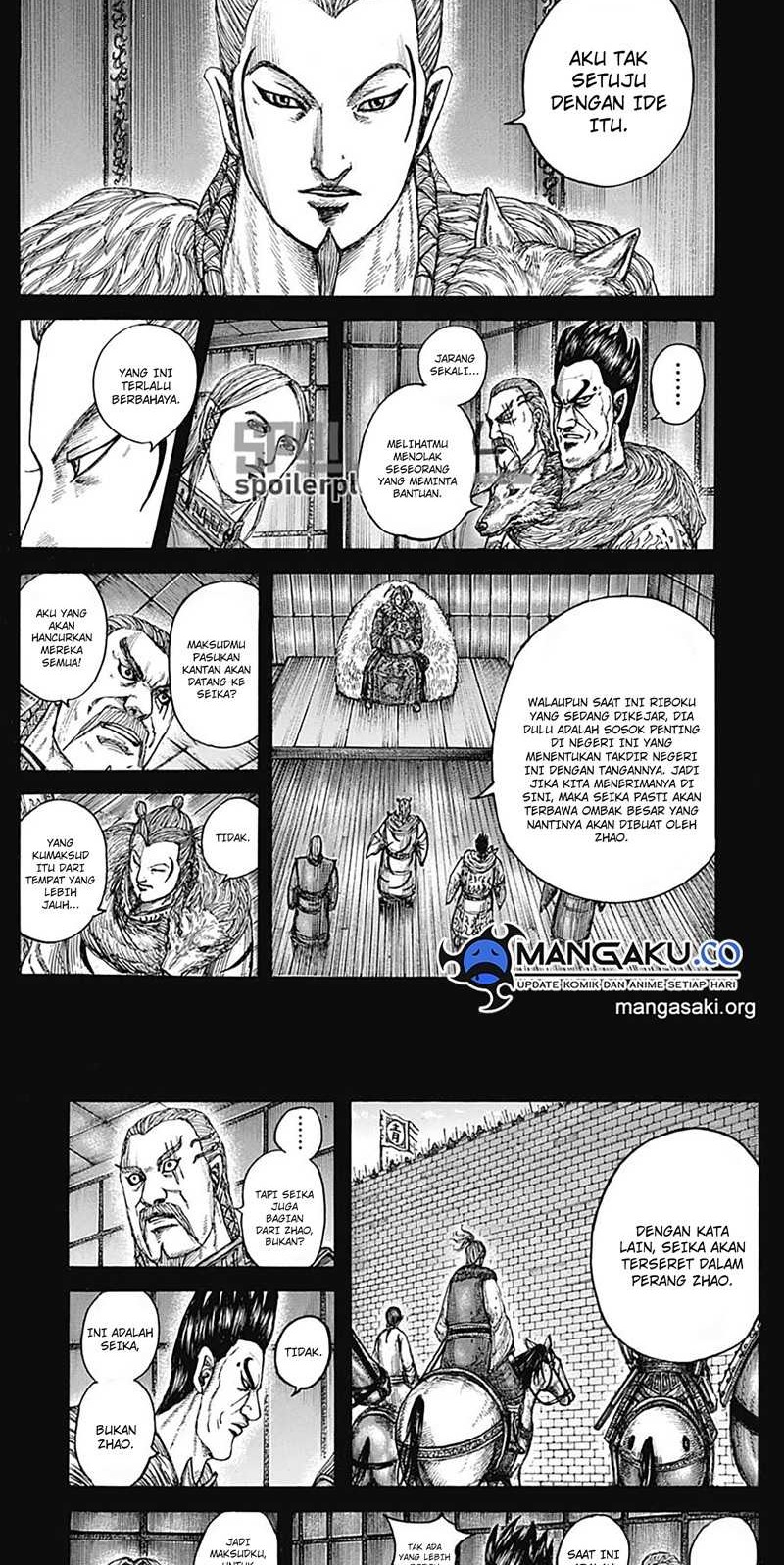 Kingdom Chapter 790 - halaman 4