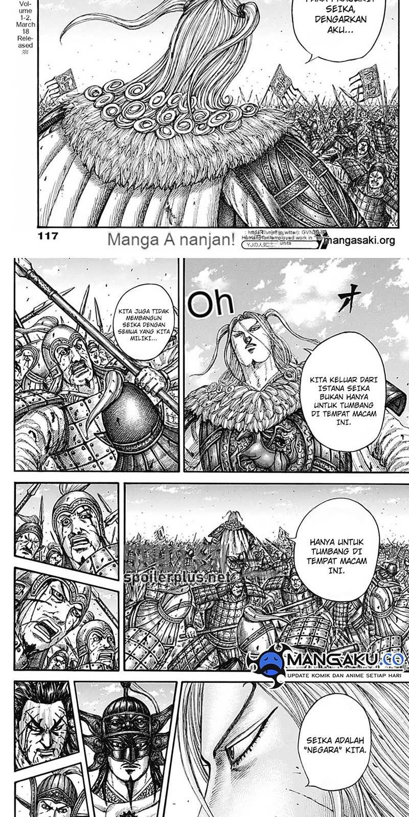Kingdom Chapter 790 - halaman 6