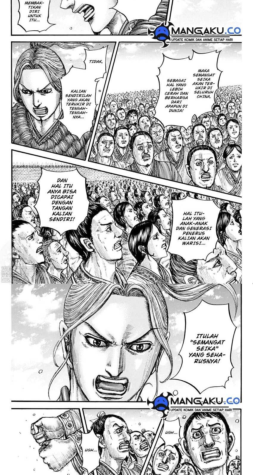Kingdom Chapter 791 - halaman 10