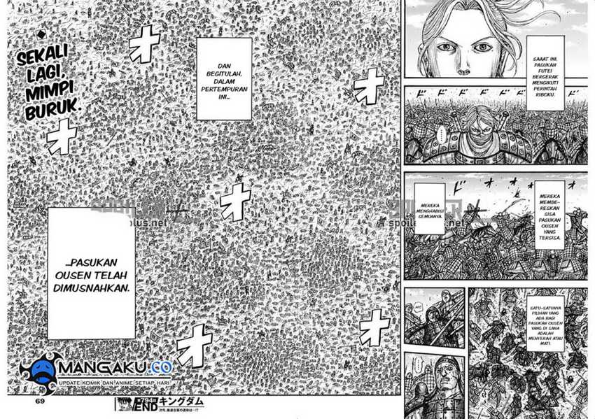 Kingdom Chapter 794 - halaman 18