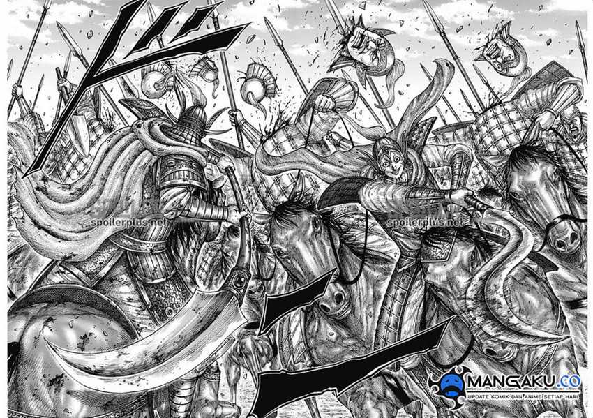 Kingdom Chapter 794 - halaman 9
