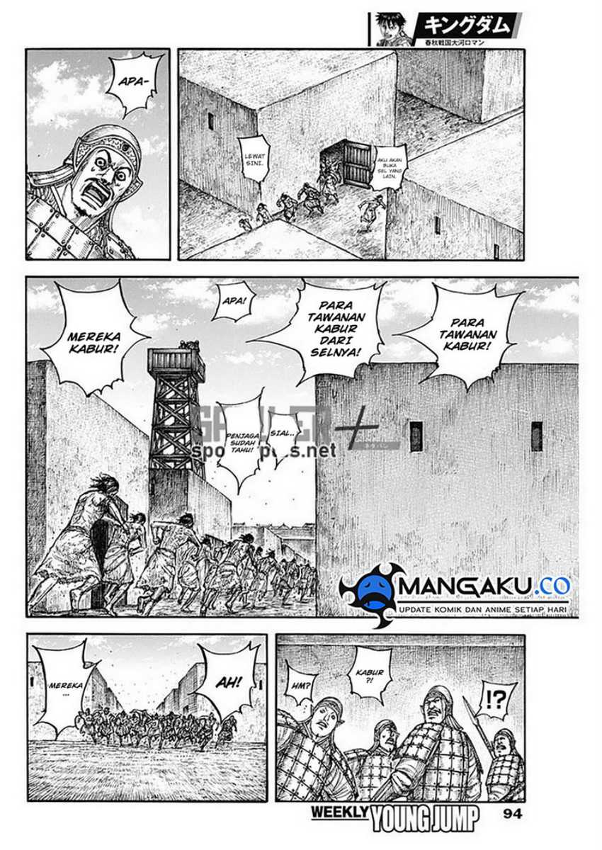 Kingdom Chapter 796 - halaman 11