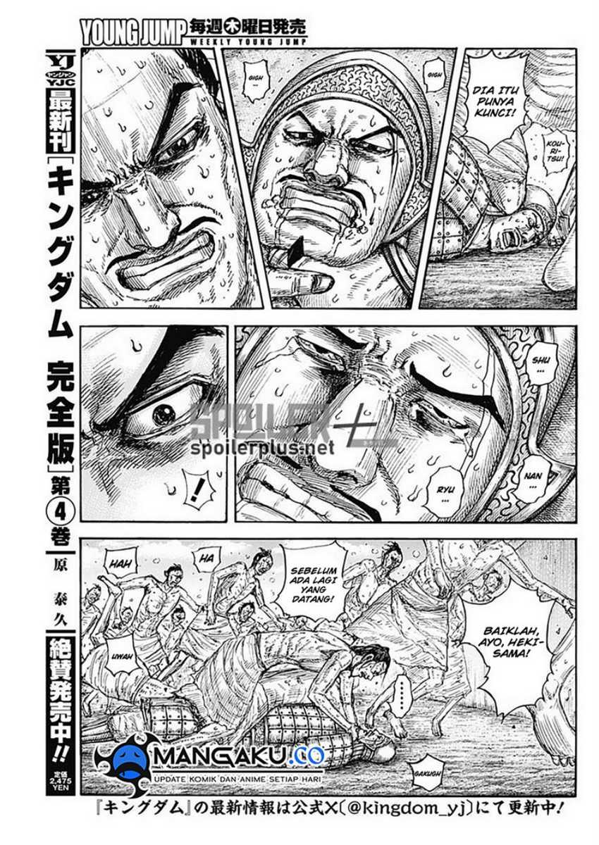 Kingdom Chapter 796 - halaman 14